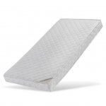 Saltea pentru copii cocos latex cu husa detasabila din bumbac 127x63x11 cm