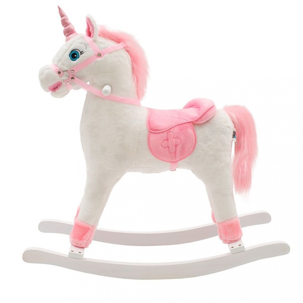 Balansoar cu melodii PlayTo Unicorn roz - 3