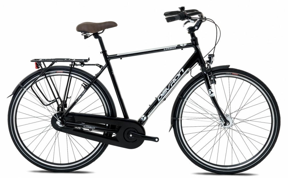Bicicleta oras Devron Cross C1.8 L Charcoal Black 28 inch Devron