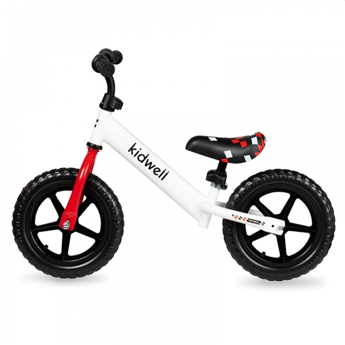 Bicicleta fara pedale Kidwell Rebel White - 3 | YEO