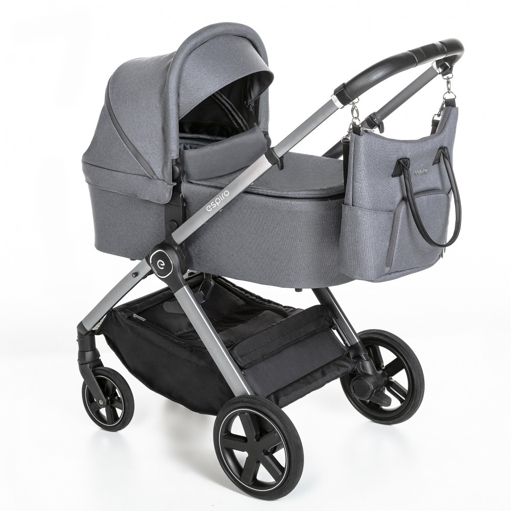 Carucior 2 in 1 espiro only 17 graphite street 2020