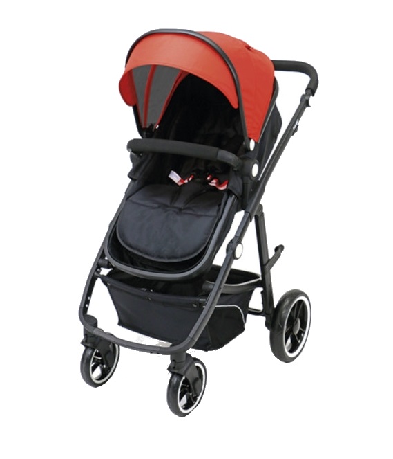 Carucior 3 in 1 Asalvo Convertible Two+ Red - 8