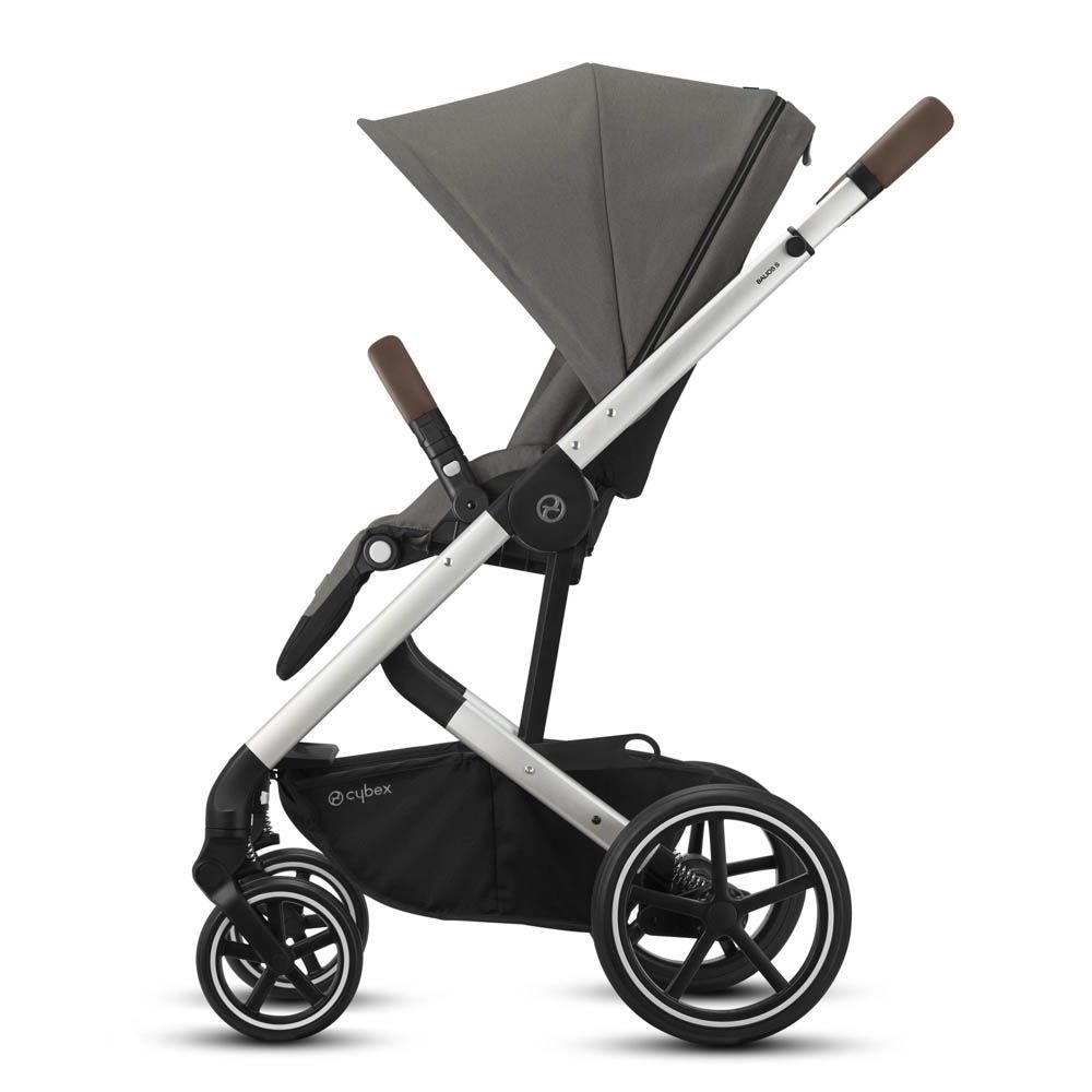 Carucior cybex balios s lux cadru silver soho grey