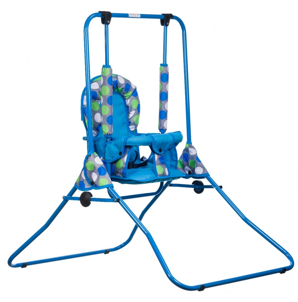 Leagan pentru copii Top Kids pentru interior si exterior Blue Dots - 1 | YEO