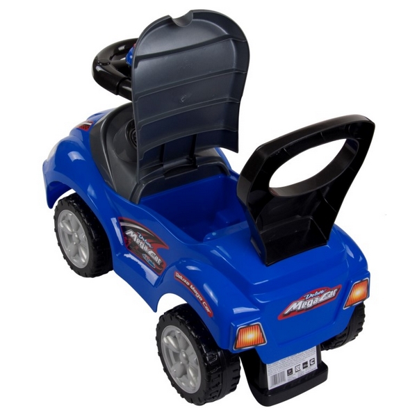 Masinuta de impins Sun Baby Mega car Blue Vehicule fara Pedale imagine 2022