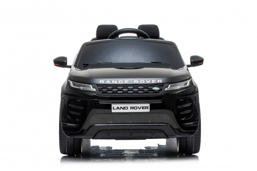 Masinuta electrica 12V cu scaun piele si roti EVA Range Rover Black