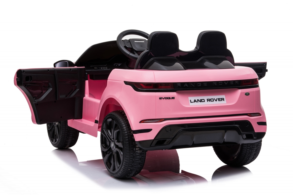 Masinuta electrica 12V cu doua locuri si roti EVA Range Rover Pink - 1