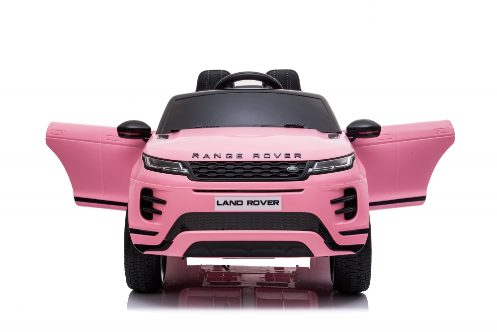 Masinuta electrica 12V cu doua locuri si roti EVA Range Rover Pink - 2