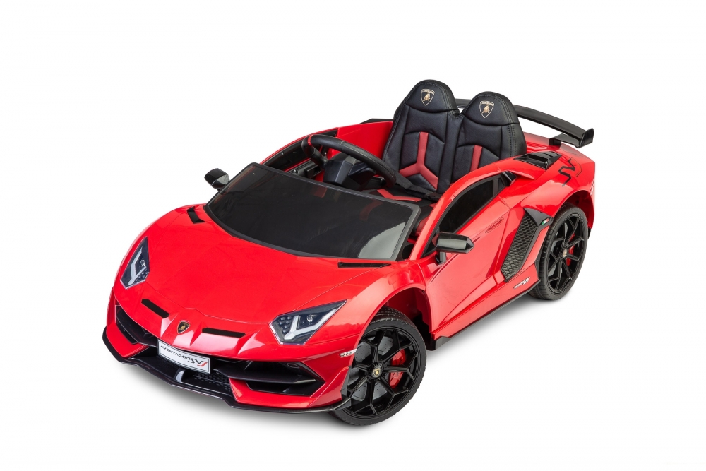 Masinuta electrica cu telecomanda Toyz Lamborghini Aventador SVJ 12V Red 12V imagine 2022