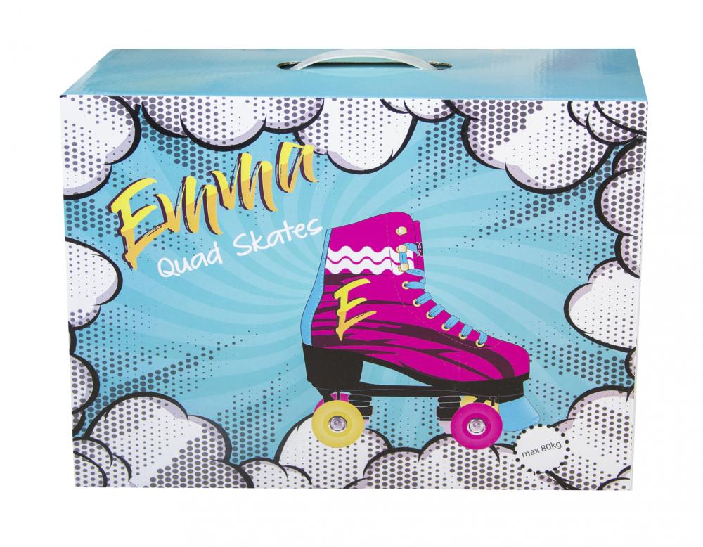 Patine cu rotile emma regular 35 multicolor
