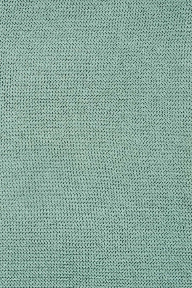 Paturica bebe Basic Knit 75×100 cm tricot verde Jollein