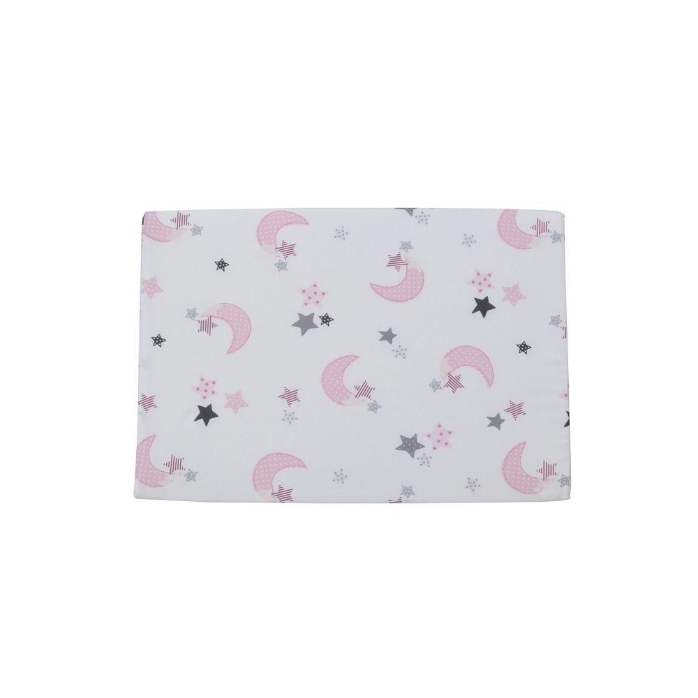 Perna plan inclinat multifunctionala pink moon white