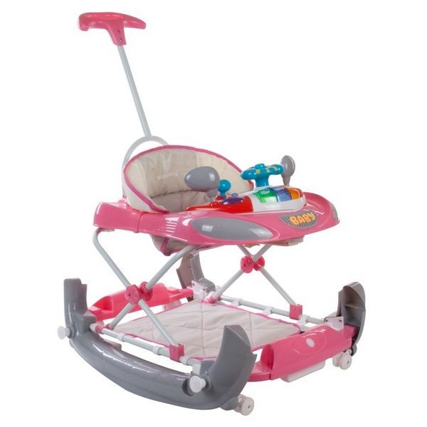 Premergator Sun Baby cu maner 014 Pink Grey 014 imagine 2022 protejamcopilaria.ro