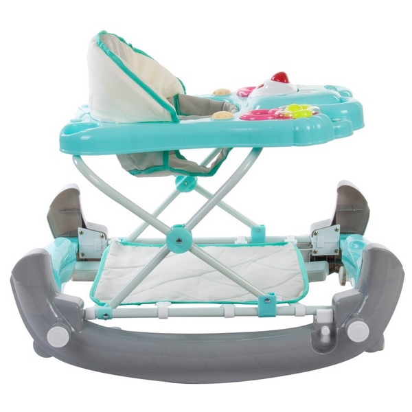 Premergator Sun Baby ursulet 010 cu functie de balansoar Turquoise - 1 | YEO