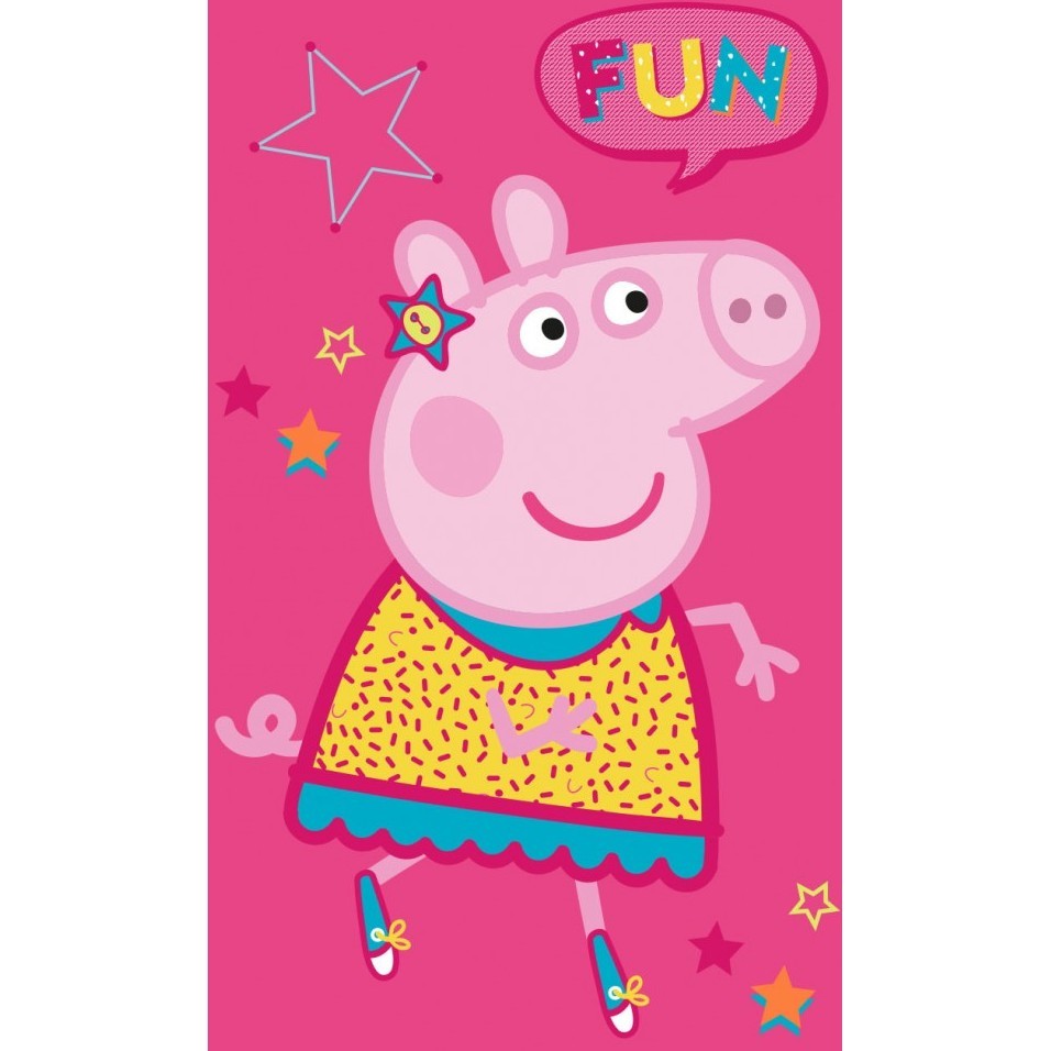 Prosop fata Peppa Pig 30x50 cm SunCity