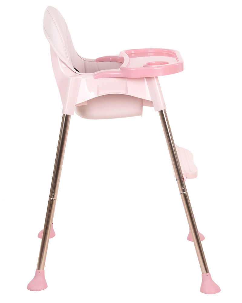 Scaun de masa KikkaBoo Sky-High Pink - 2 | YEO