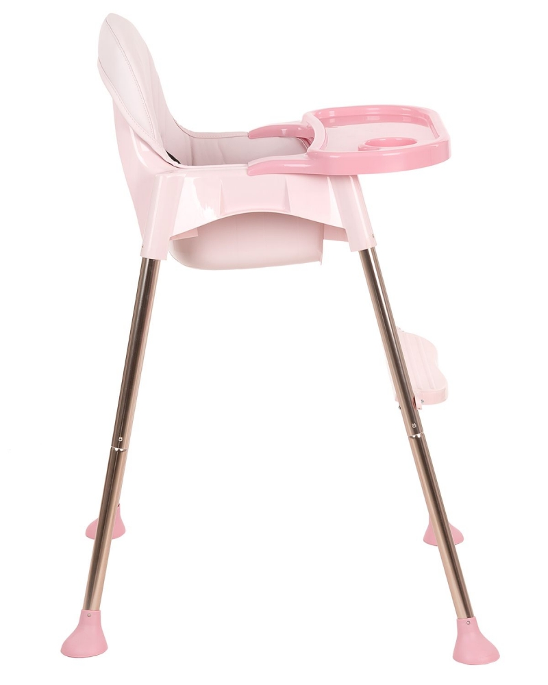 Scaun de masa KikkaBoo Sky-High Pink - 3 | YEO