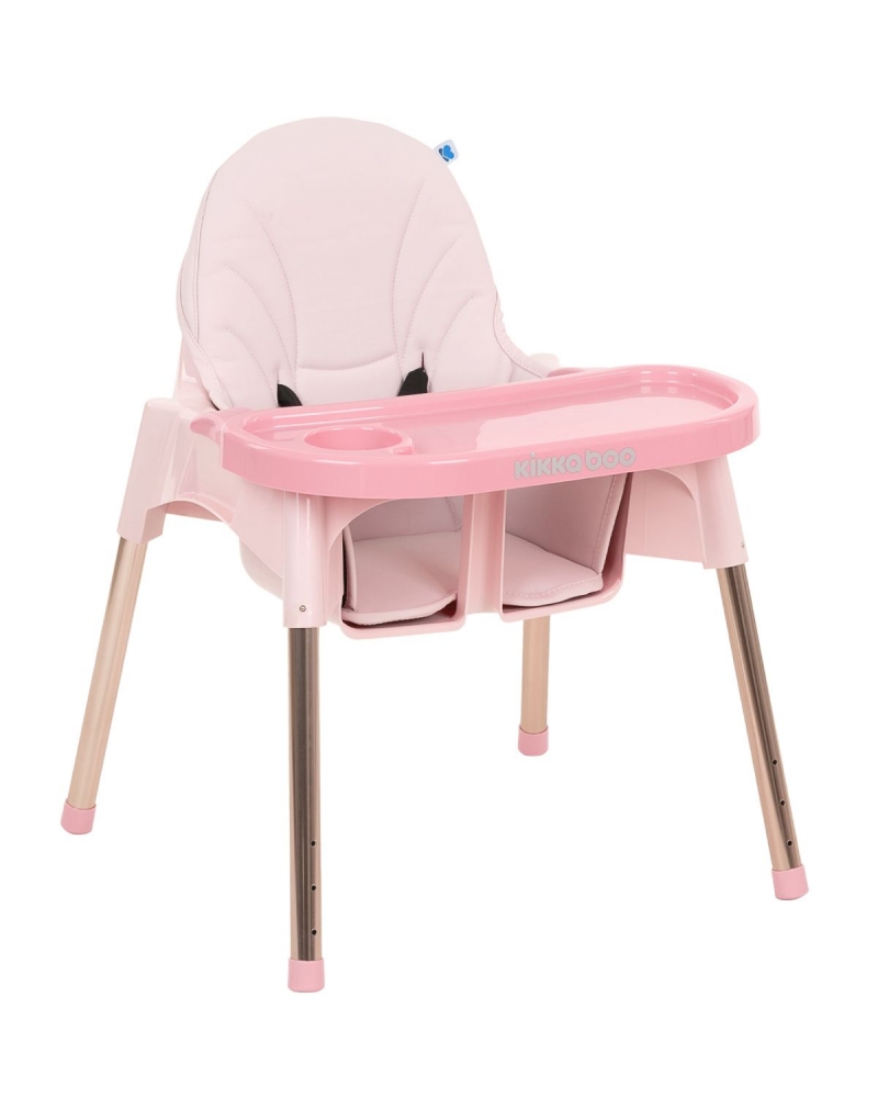 Scaun de masa KikkaBoo Sky-High Pink - 4 | YEO