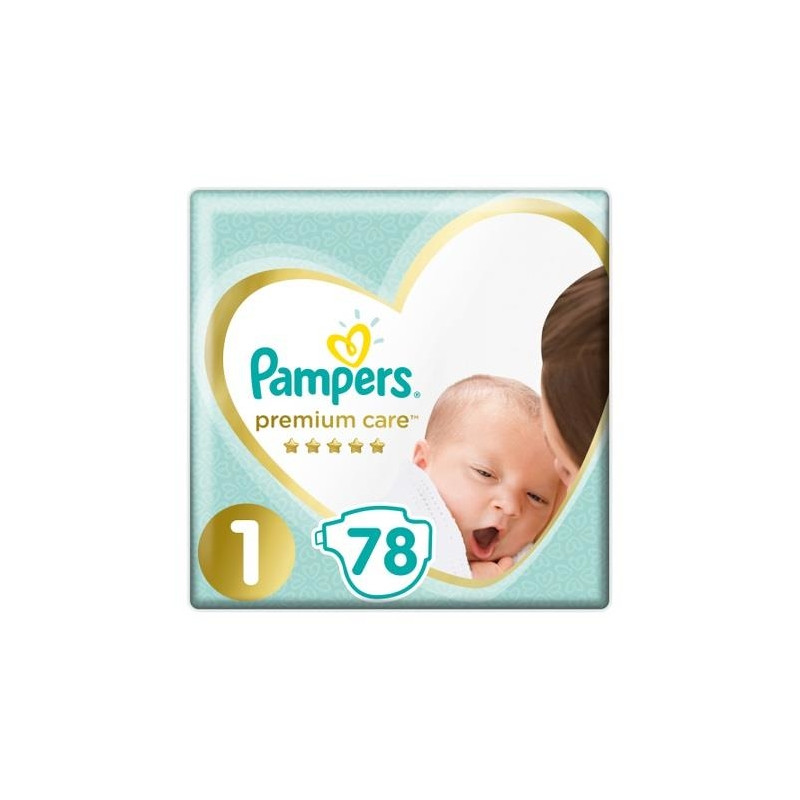 Scutece Pampers Premium Care New baby Nou nascut 78 buc