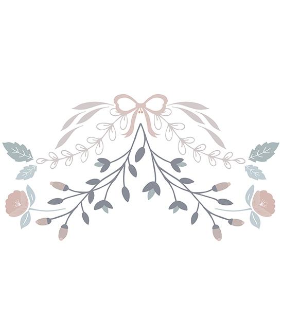 Sticker special size Chic Bow Flowers Lilipinso imagine noua
