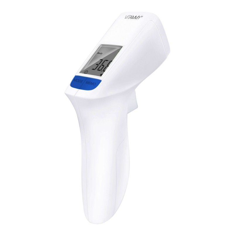 Termometru non-contact Vitammy Flash HTD8816C tehnologie infrarosu pentru frunte copii imagine 2022 protejamcopilaria.ro