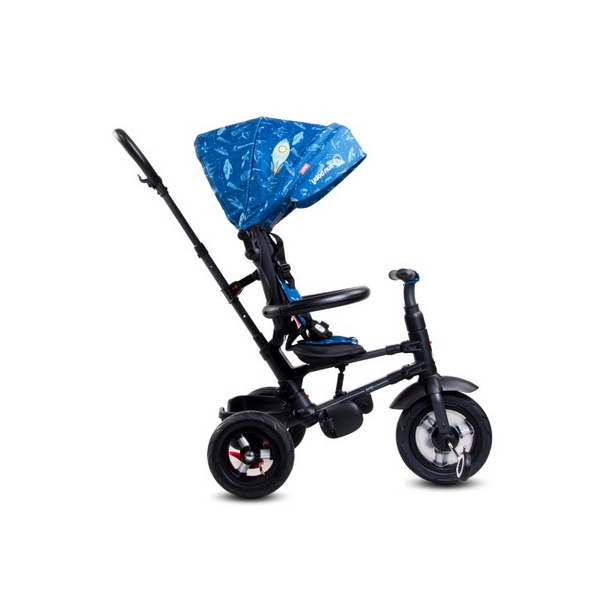 Tricicleta pliabila cu roti gonflabile Sun Baby 014 Qplay Rito Blue Ufo 014 La Plimbare