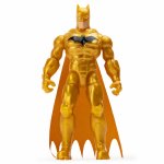 Figurina Batman 10 cm cu costum auriu si 3 accesorii surpriza
