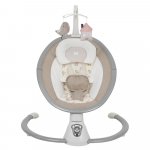 Leagan electric cu telecomanda si conectare la priza Twidle Beige 2020