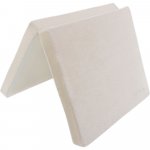 Saltea pliabila mini 80x45x5 cm KikkaBoo Velvet Beige