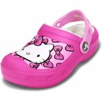 Slapi Crocs CC Hello Kitty Bow Lined Clog Neon Magenta 22 (132 mm - C6)
