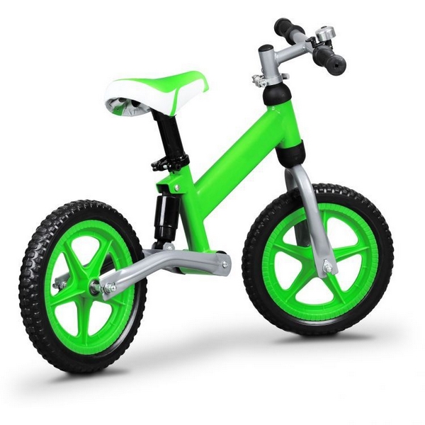 Bicicleta fara pedale Ecotoys BW-1144 verde Biciclete copii imagine 2022