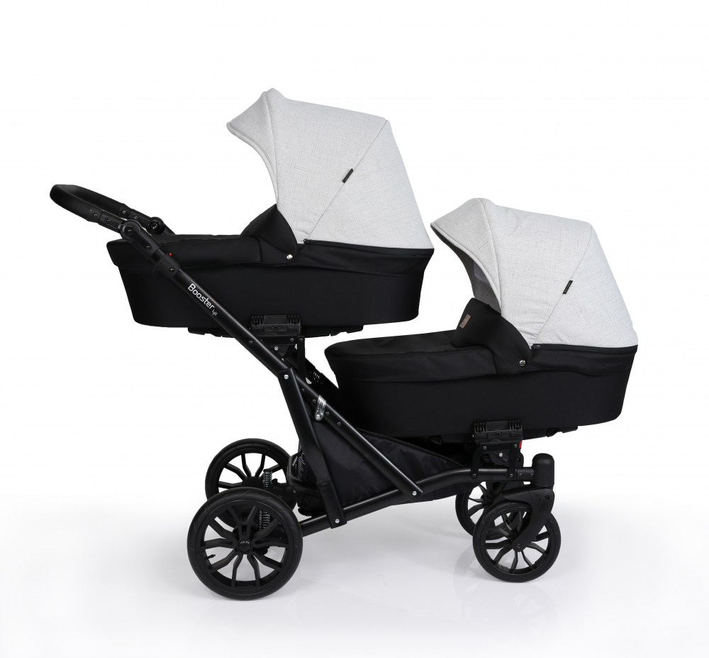 Carucior gemeni kunert booster light 2 in 1 grinegru