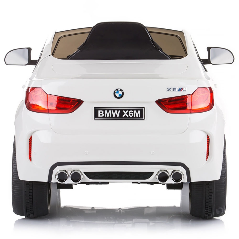 Masinuta electrica Chipolino BMW X6 white cu roti Eva - 2