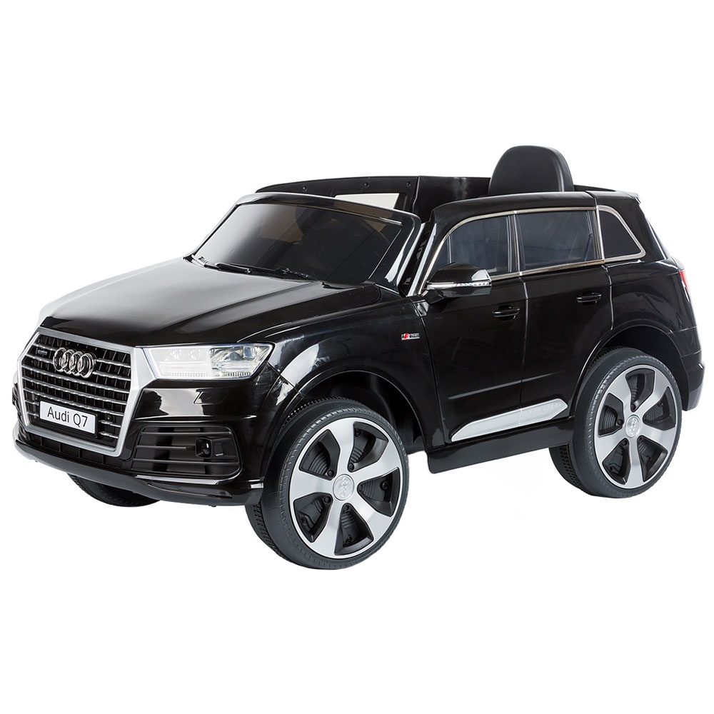 Masinuta electrica Chipolino Suv Audi Q7 black cu roti Eva - 8