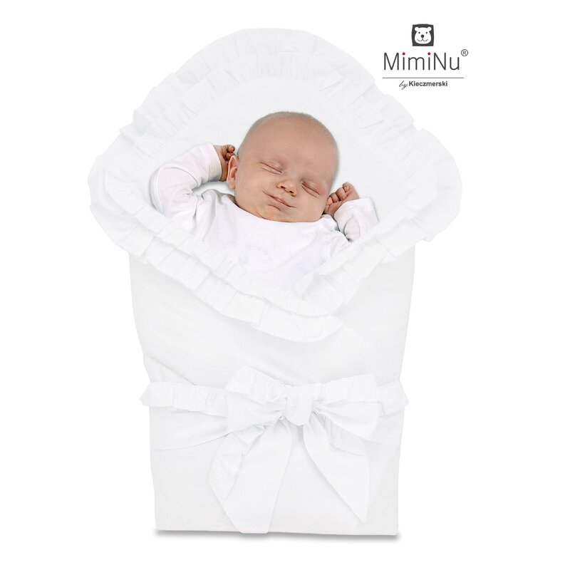 Paturica de infasat multifunctionala pentru botez 75×75 cm White MimiNu 75x75 imagine noua responsabilitatesociala.ro