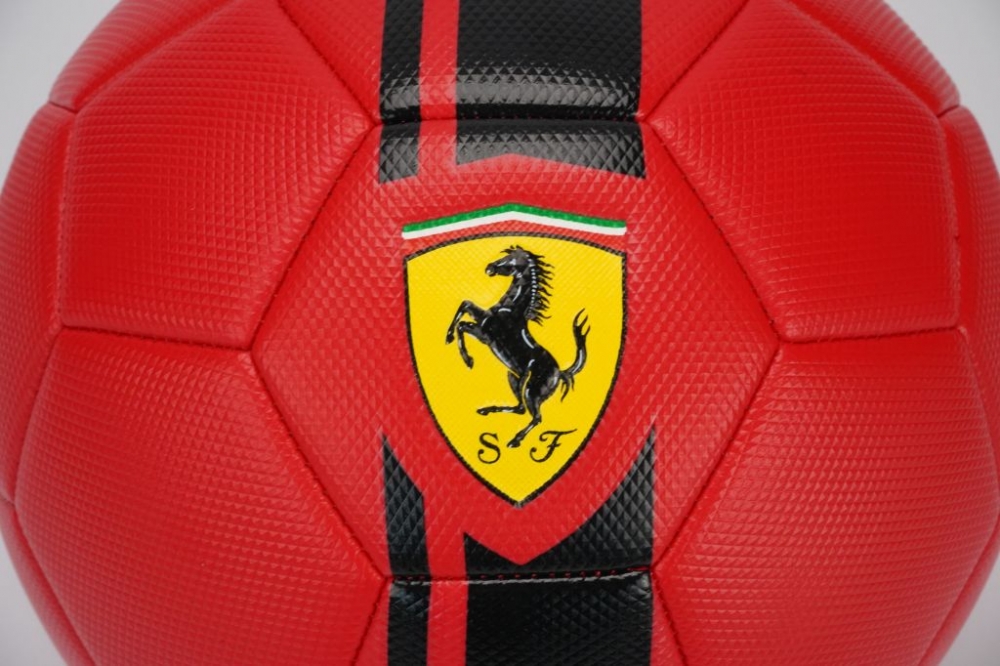 Minge de fotbal Ferrari marimea 5 rosu - 8