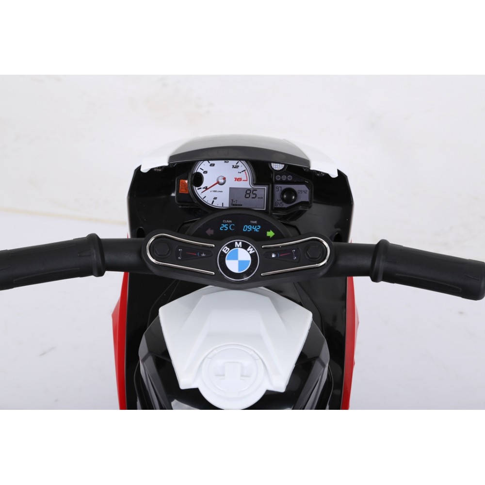 Motocicleta electrica 6V BMW S1000R rosu - 1
