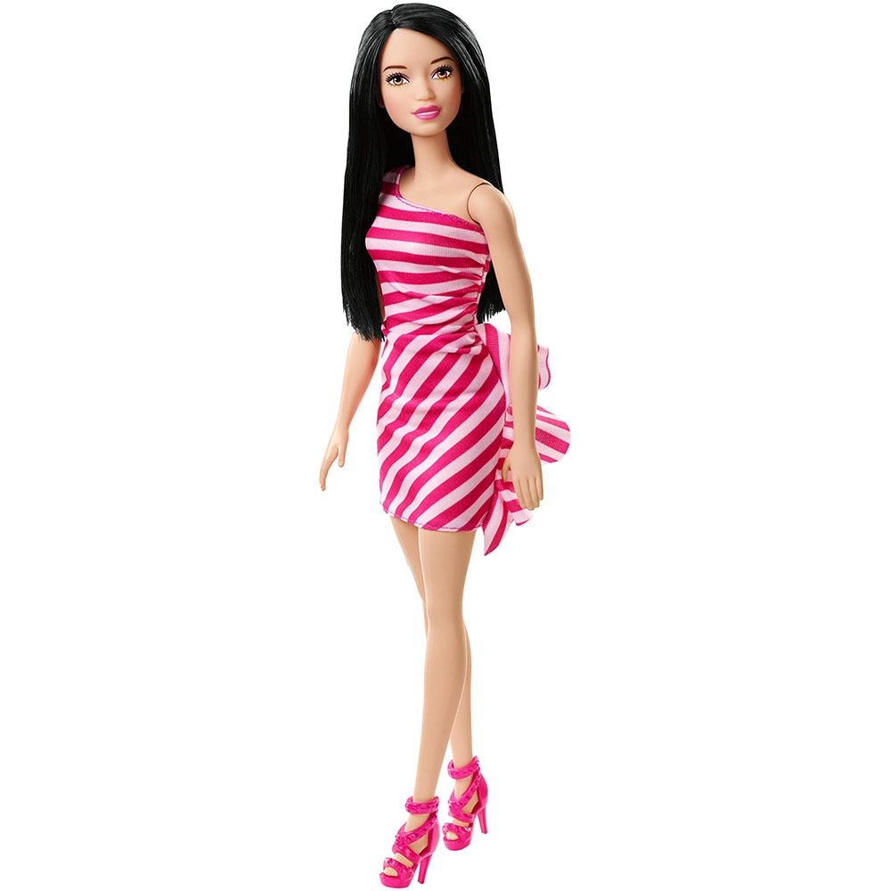 Papusa Barbie by Mattel Fashionistas cu tinuta petrecere FXL70