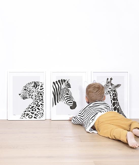 Poster (30x40cm) Serengeti Zebra