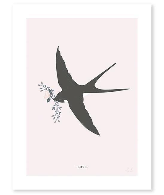 Poster (30x40cm) The Swallow