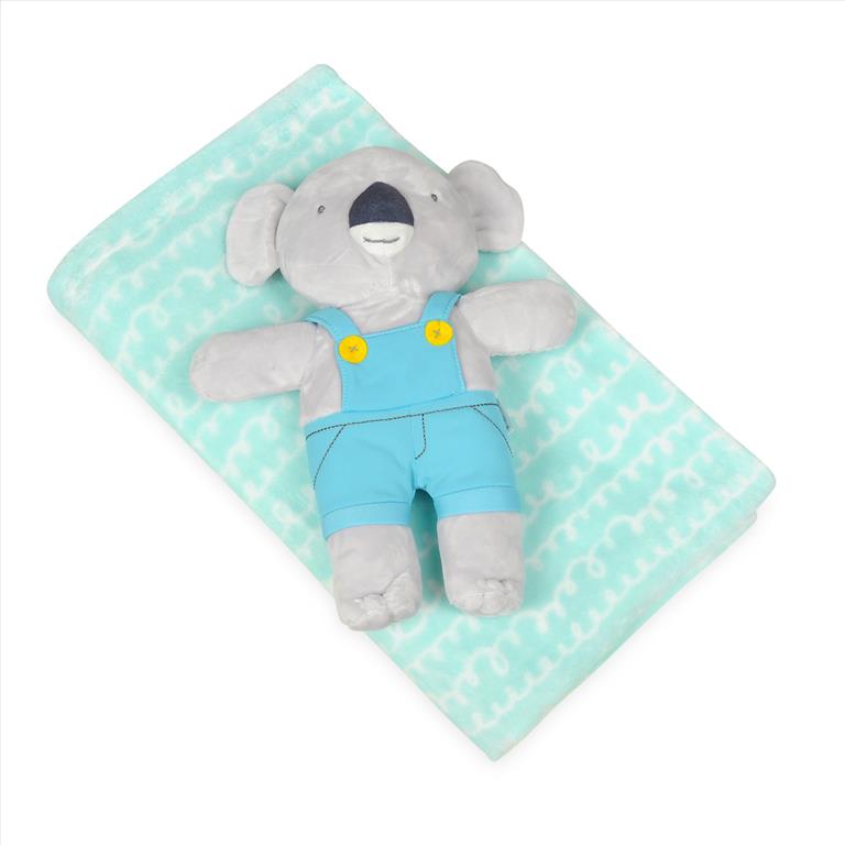 Set paturica Carol Baby Blanket si jucarie de plus Koala 01