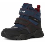 Cizme de zapada Geox J Nevegal Boy B Abx C Navy Dark Red 29 (187 mm)