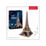 Puzzle 3D led Turnul Eiffel 84 piese