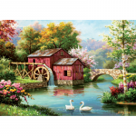 Puzzle 1000 piese The Old Red Mill