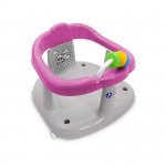 Scaun de baie pentru bebe antiderapant Panda Pink