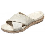 Slapi Crocs Capri Shimmer Xband Sandal W Oyster/Cobblestone 33 (212 mm - W4)