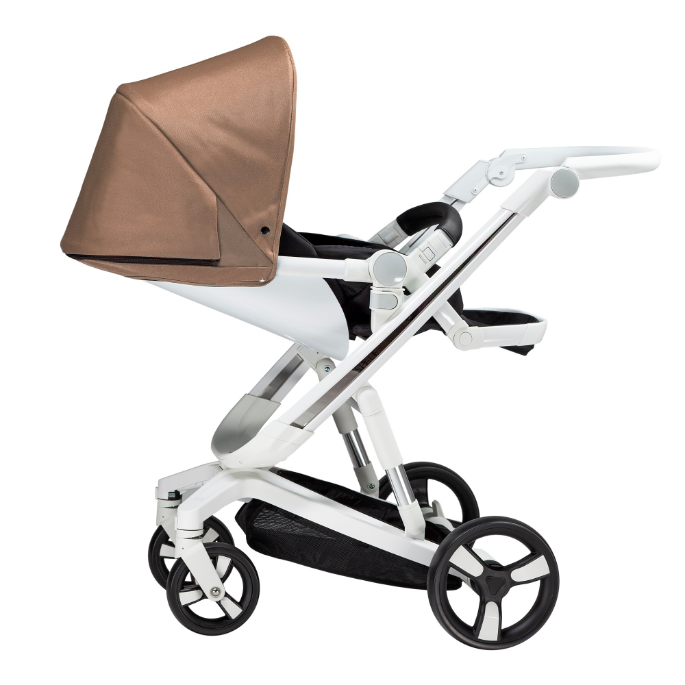 Carucior Bebumi Space Eco Gold cadru alb - 4 | YEO