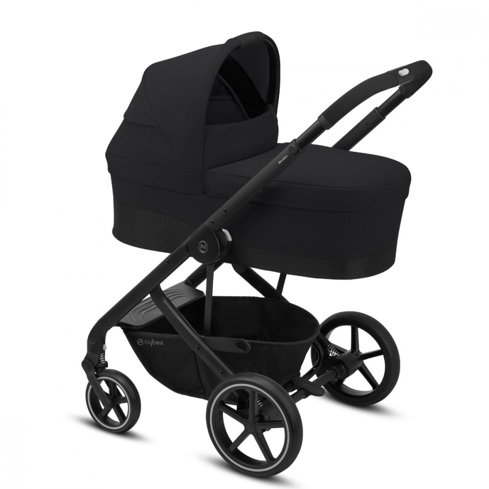 Carucior Cybex Balios S Lux 3 in 1 Cadru Negru Deep Black