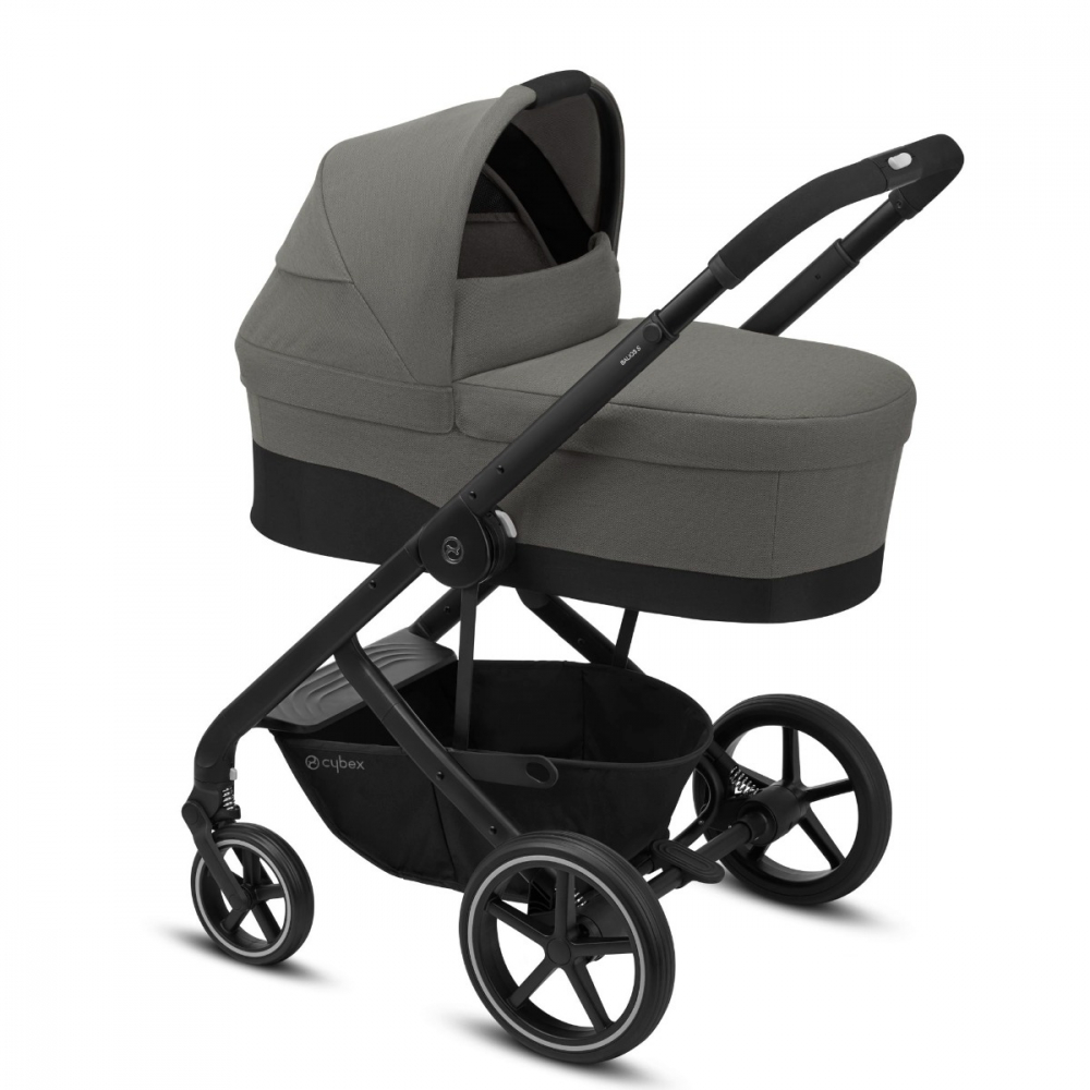 Carucior Cybex Balios S Lux 3 in 1 Cadru Negru Soho Grey