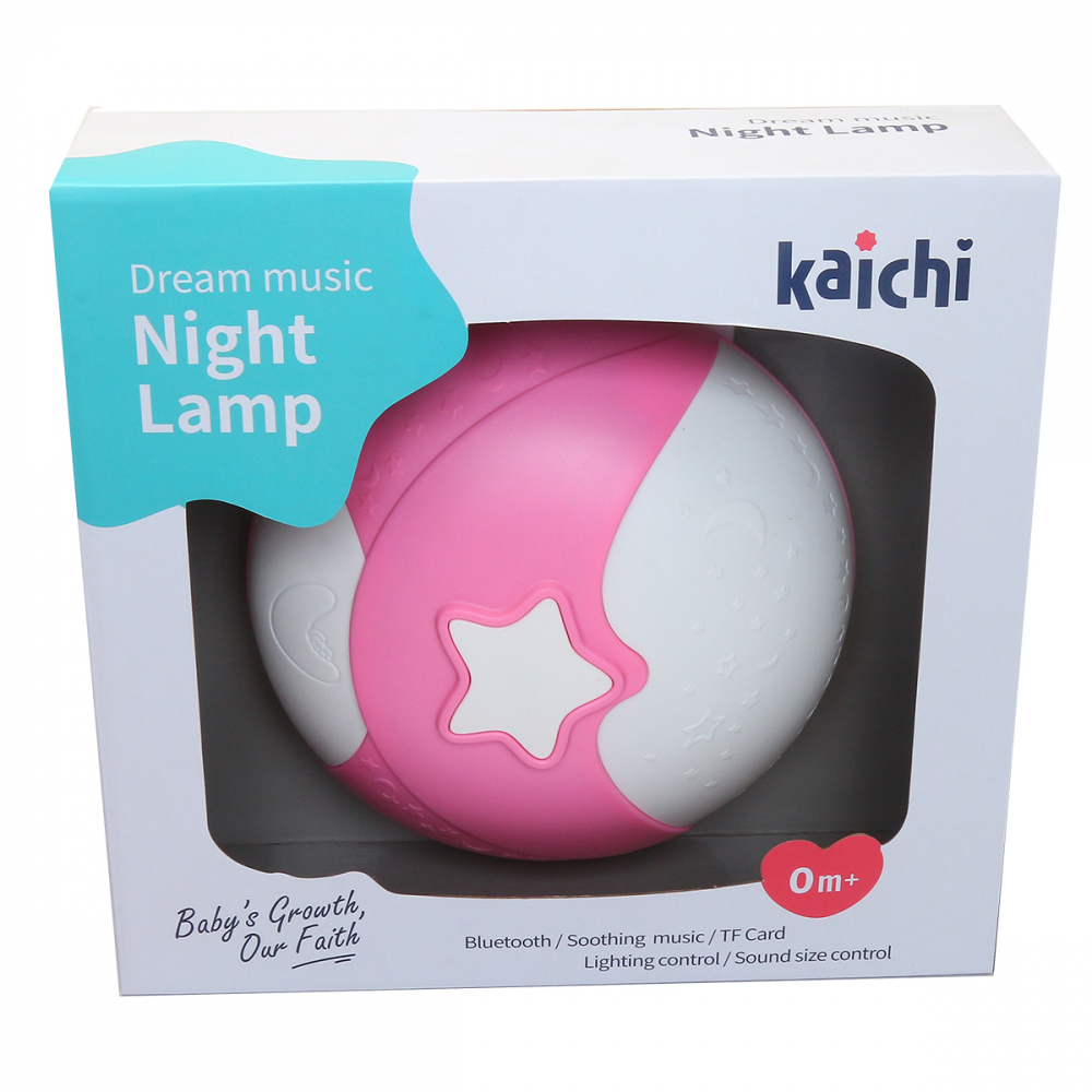 Lampa de veghe cu muzica Kaichi Dream music Pink Camera imagine noua responsabilitatesociala.ro